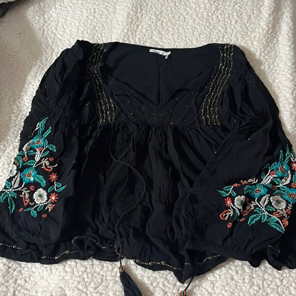 Bohemian beaded top